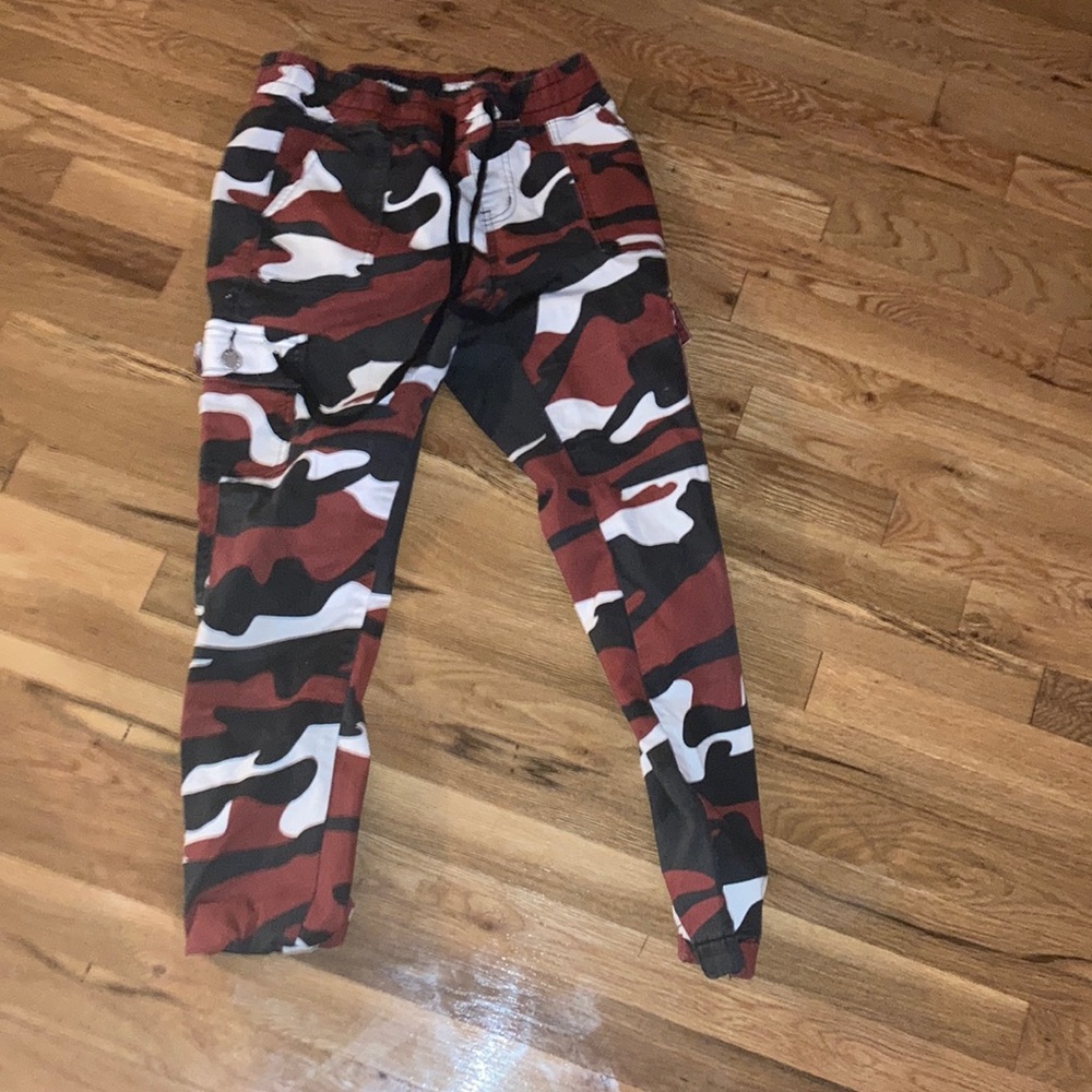 Red Camo Pants